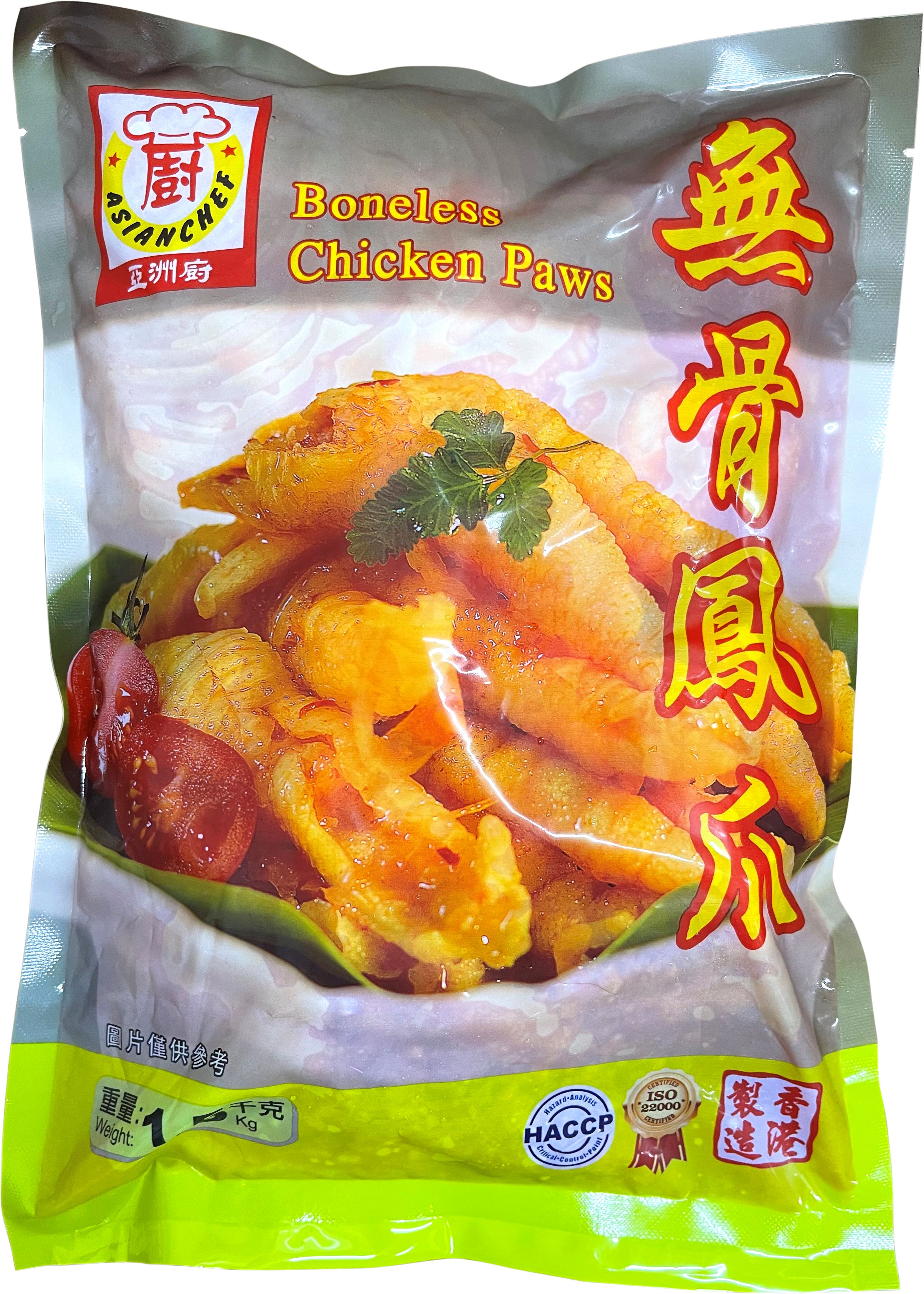 產品封面圖片：王子亞洲廚 - 無骨鳳爪(0℃-4℃)  1.5kg