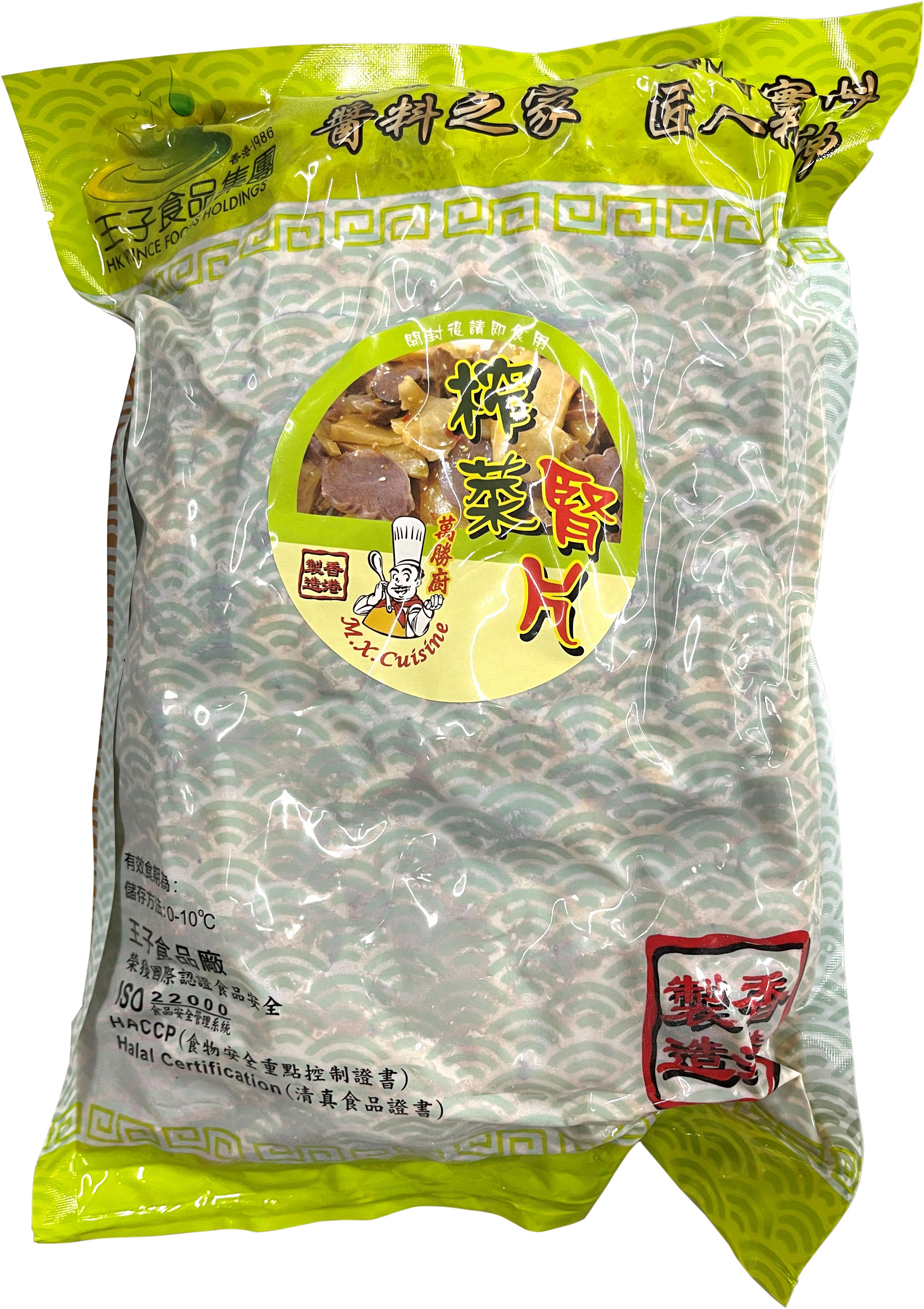 Product Cover Image: M.X. Cuisine - Hot & Spicy Gizzard with Sliced Mustard Tuber (-18℃) 900g