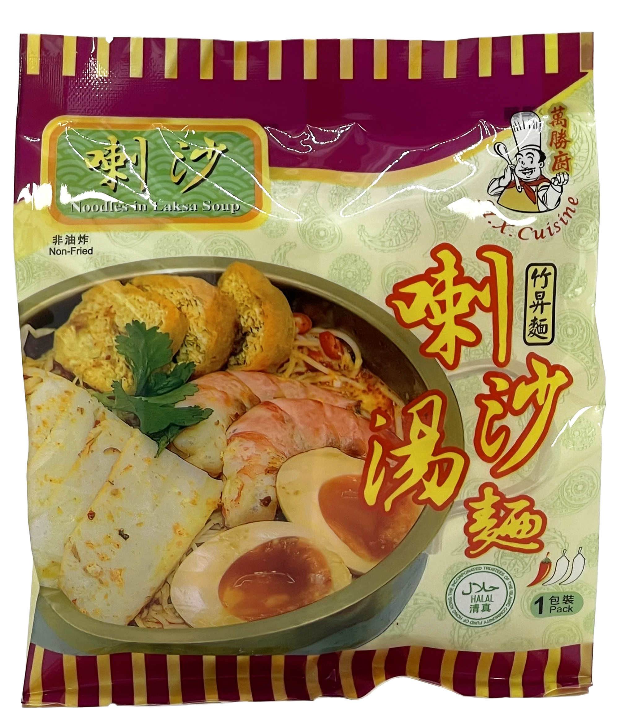 产品封面图片：万胜厨 - 喇沙竹升面 90g