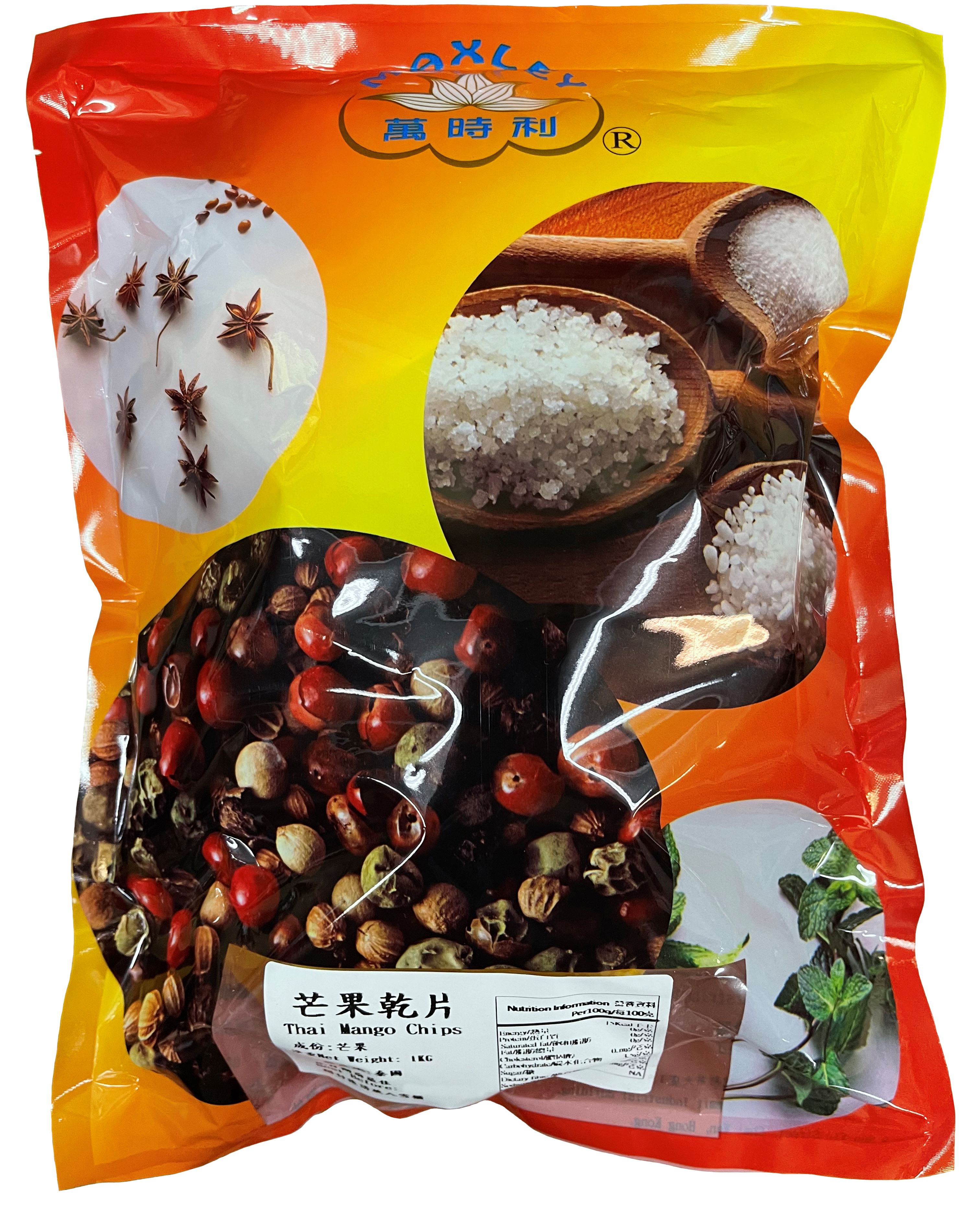 产品封面图片：万时利 - 芒果干片 1kg