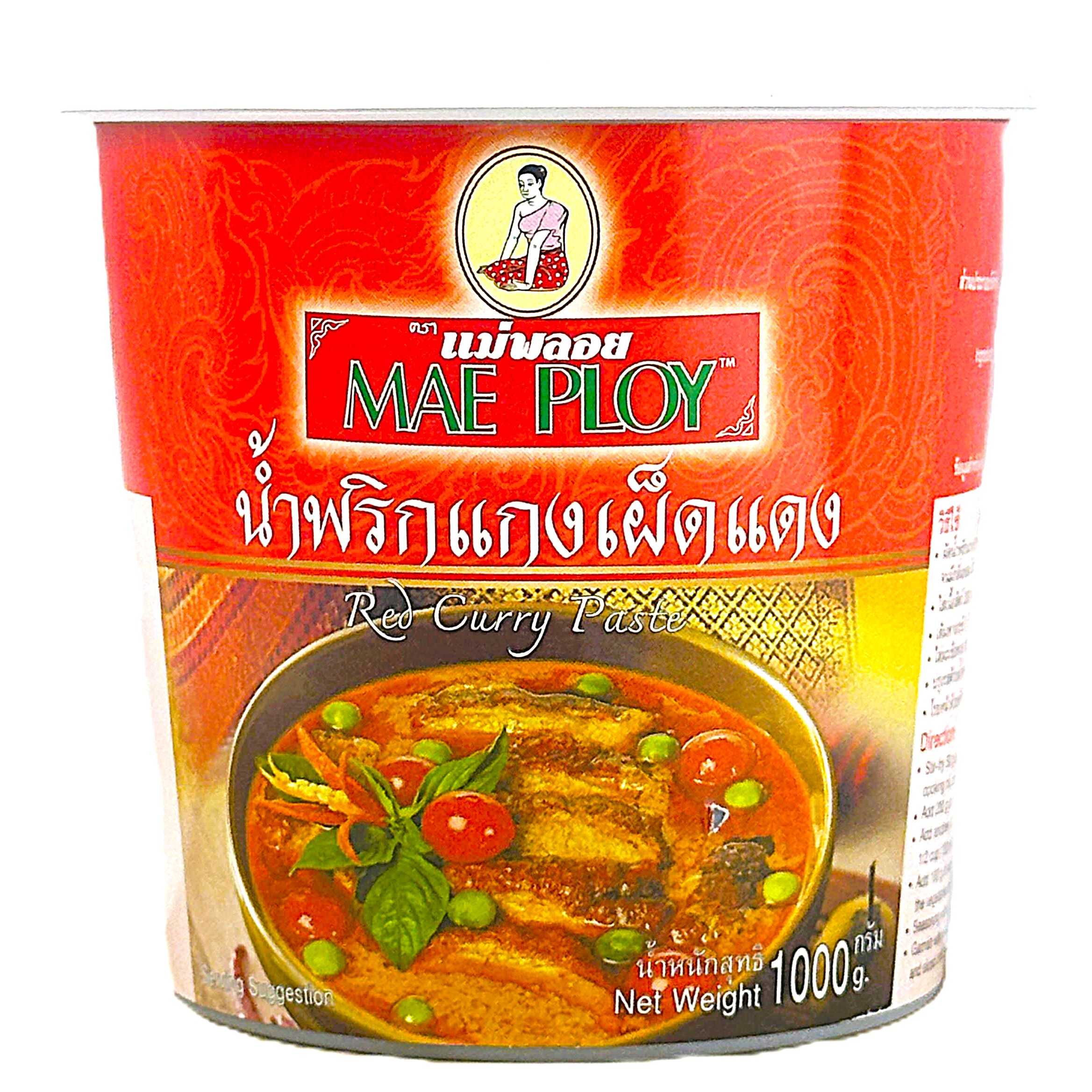 Product Cover Image:  - Maeploy Red Curry Paste 1kg