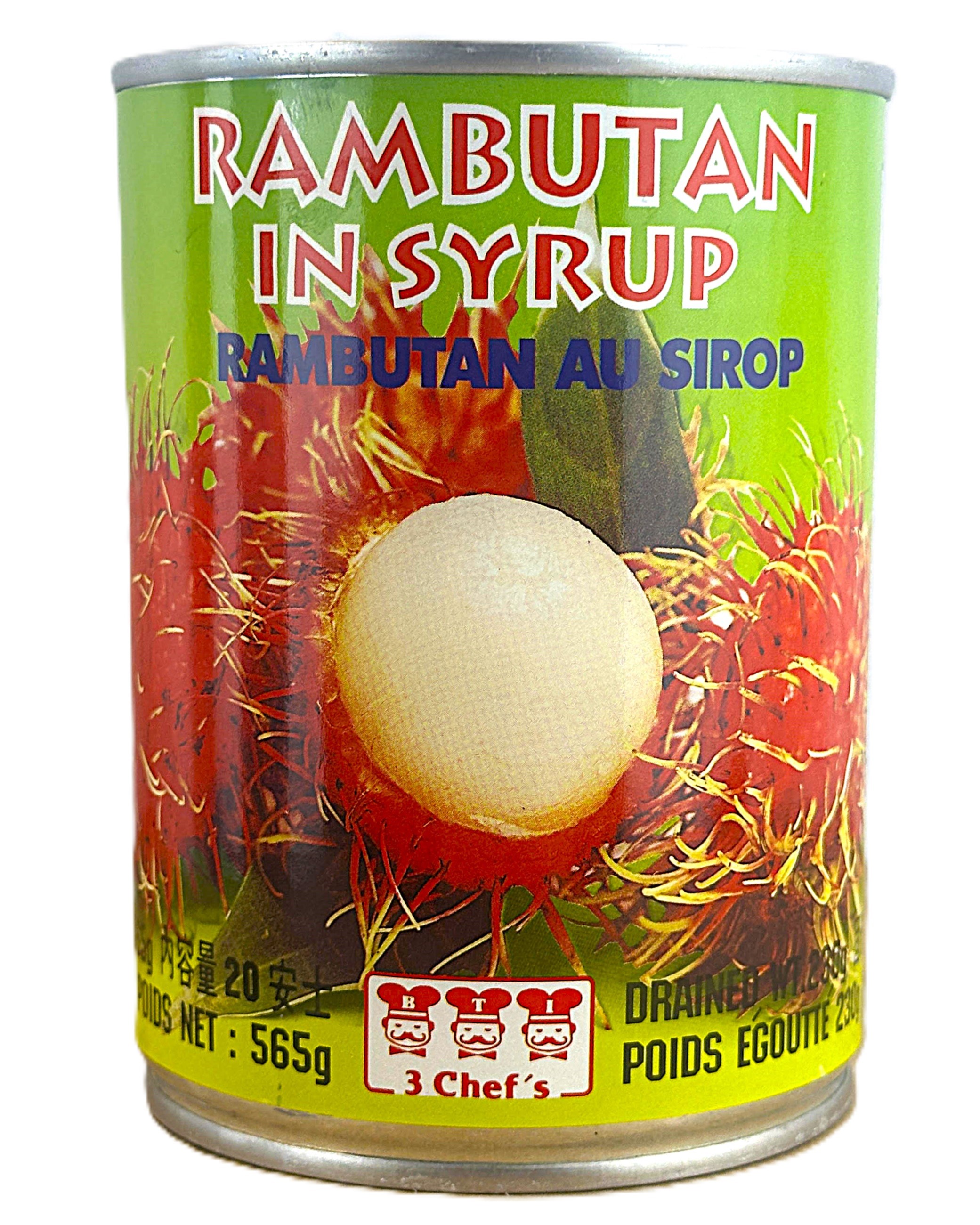 Product Cover Image: - 3 chef's Thai Rambutan In Syrup 565g